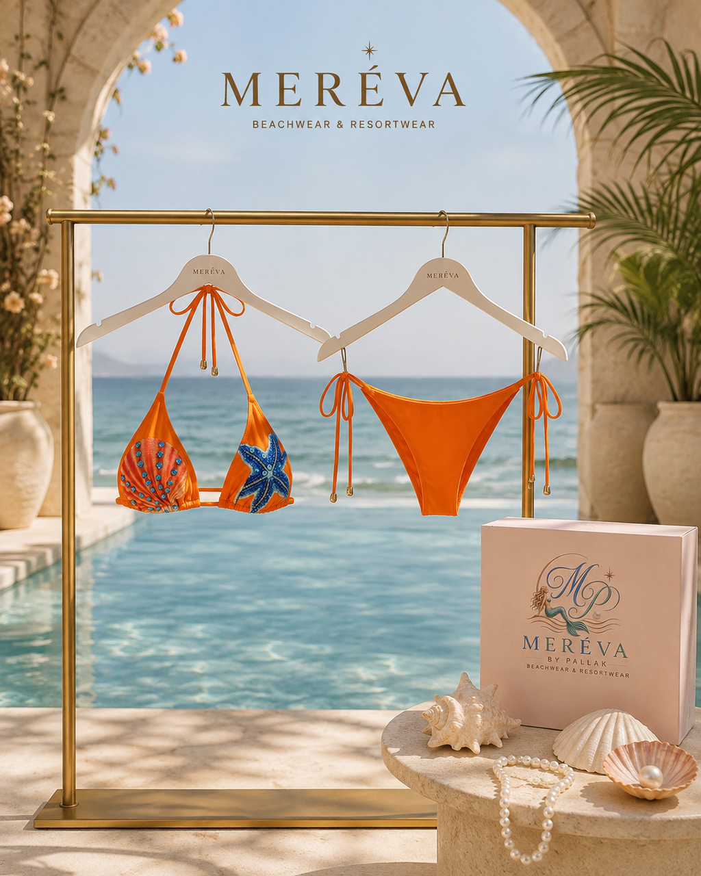 starfish bikini set