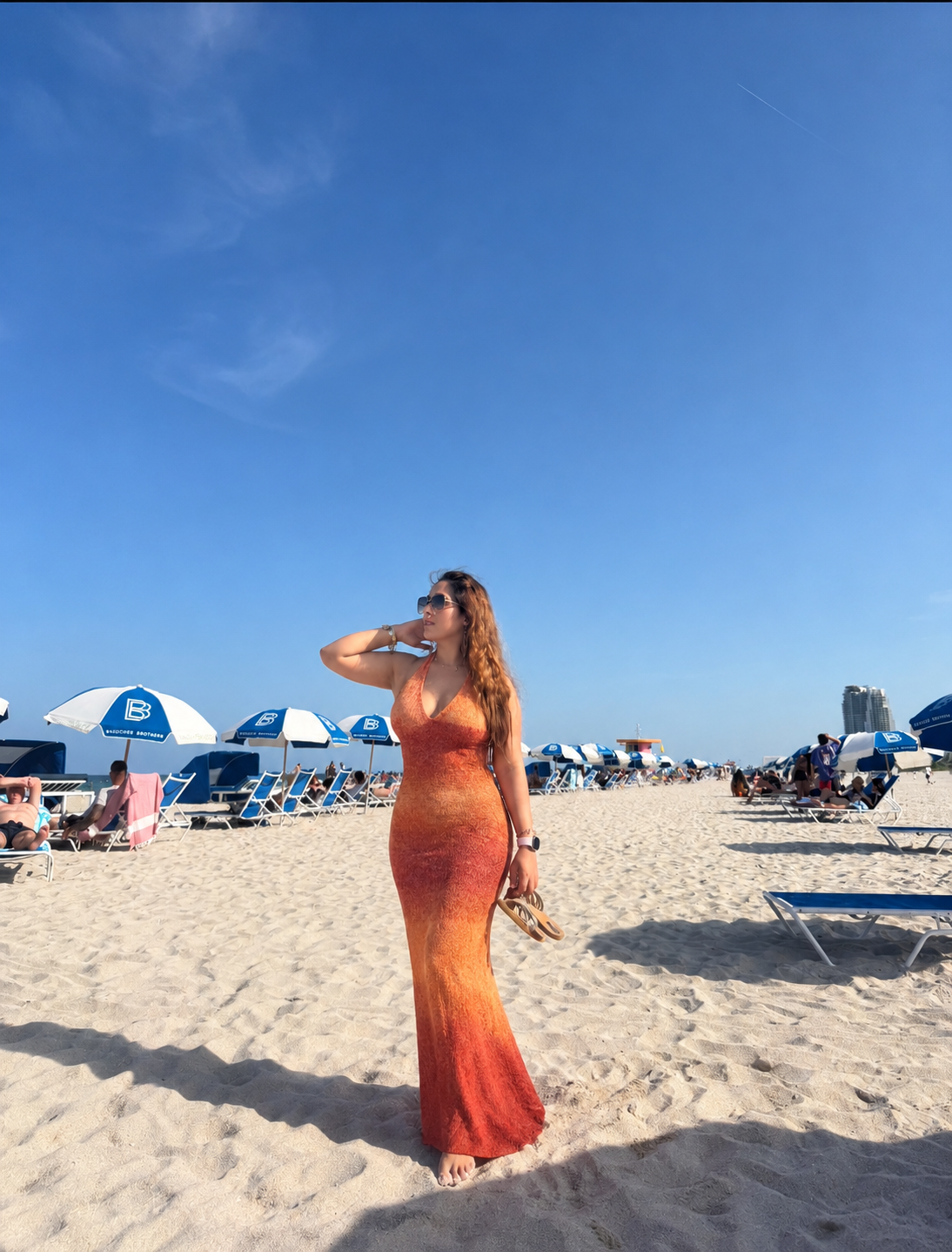 Sunset Ombré Maxi Dress
