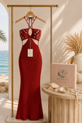 ruby mirror maxi dress